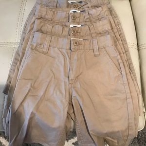 Khaki Uniform Short Bundle- Size 7